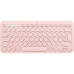 Клавиатура/ Logitech Keyboard K380 Rose Wireless Bluetooth RTL, Multi-Device