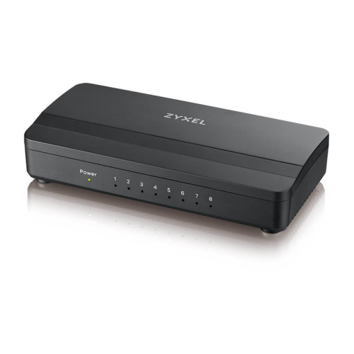 Коммутатор/ ZYXEL GS-108S V2 8-Port Desktop Gigabit Ethernet Media Switch