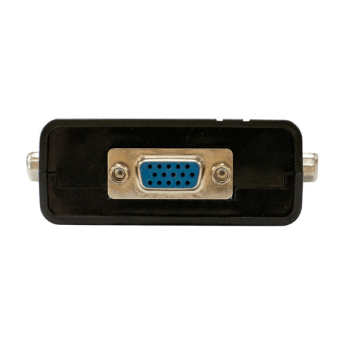 Коммутатор/ DKVM-4U 4-port KVM Switch, VGA+USB ports