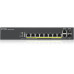 Коммутатор/ ZYXEL NebulaFlex Pro GS2220-10HP Hybrid L2 PoE+ Switch, 19 