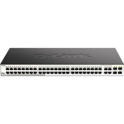 Коммутатор/ DGS-1210-52/F Smart L2 Switch 48х1000Base-T, 4хCombo 1000Base-T/SFP, Compact CLI