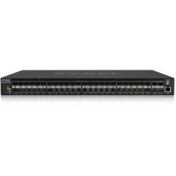 Коммутатор/ ZYXELXGS4600-52F AC L3 Managed Switch, 48 port Gig SFP, 4 dual pers.  and 4x 10G SFP+, stackable, dual PSU AC