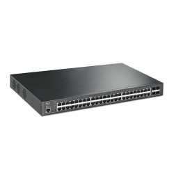 Коммутатор/ JetStream™ 48-Port Gigabit and 4-Port 10GE SFP+ L2+ Managed Switch with 48-Port PoE+