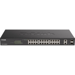 Коммутатор/ EasySmart L2 Switch 24х1000Base-T PoE, 2xCombo 1000Base-T/SFP, PoE Budget 370W