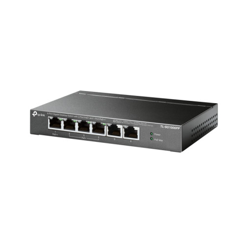 Коммутатор/ 6-Port Gigabit Desktop Switch with 3-Port PoE+ and 1-Port PoE++