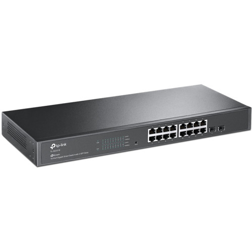 Коммутатор/ Jetstream 16-port gigabit smart switch with 2-gigabit uplink ports