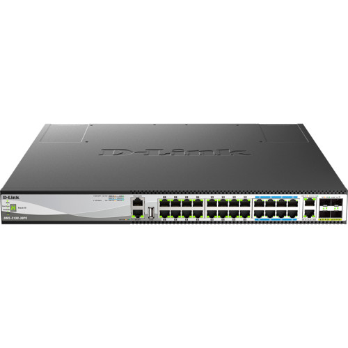 Коммутатор/ Управляемый L3 PoE-коммутатор, стек, 16x2.5GBase-T, 8x5GBase-T, 2x10GBase-T, 4x25GBase-X SFP28