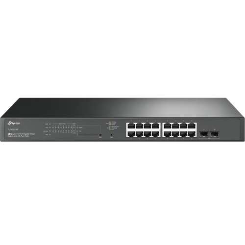 Коммутатор/ JetStream™ 18-Port Gigabit Smart Switch with 16-Port PoE+