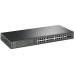 Сетевой коммутатор/ 28-port Easy Smart switch with 24 PoE+ ports, 26 10/100/1000 Mbps RJ45 ports and 2 independent SFP slots