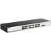 Коммутатор/ DGS-1210-26/F Smart L2 Switch 24х1000Base-T, 2х1000Base-X SFP, Compact CLI