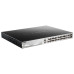 Коммутатор/ DGS-3130-30PS Managed L3 Stackable Switch 24x1000Base-T PoE, 2x10GBase-T, 4x10GBase-X SFP+, PoE Budget 370W (740W with DPS-700), Surge 6KV, CLI, 1000Base-T Management, RJ45 Console, USB, RPS, Dying Gasp