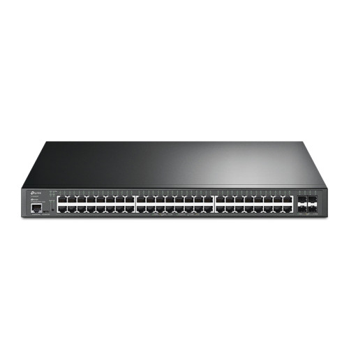 Коммутатор/ JetStream™ 48-Port Gigabit and 4-Port 10GE SFP+ L2+ Managed Switch with 48-Port PoE+