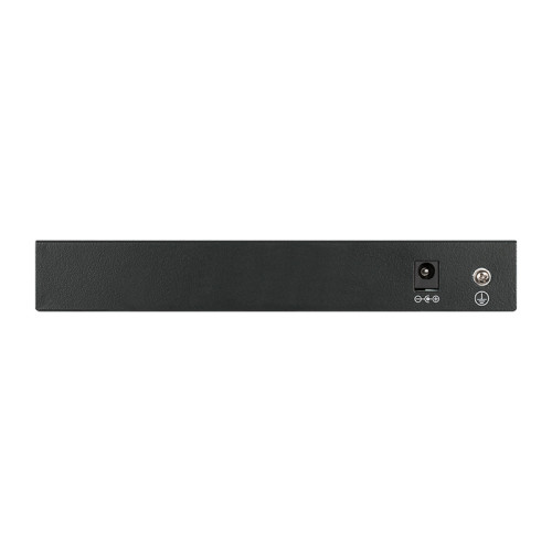 Коммутатор/ DSS-100E-9P Unmanaged Surveillance Switch 8x100Base-TX PoE, 1x1000Base-T, Surge 6KV, PoE Budget 92W, Long-range PoE up to 250m, metal case