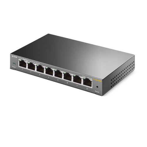 Коммутатор/ 8-Port Gigabit Desktop Easy Smart Switch, 8 10/100/1000Mbps RJ45 ports