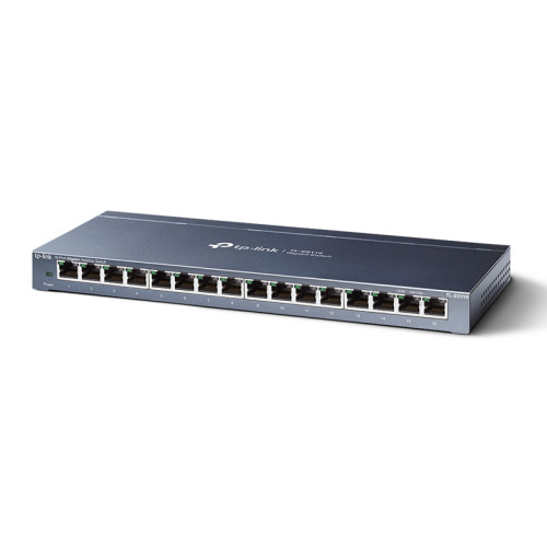 Коммутатор/ 16-Port Gigabit Desktop Switch, 16 Gigabit RJ45 Ports, Desktop Steel Case