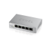 Коммутатор/ ZYXEL GS1200-5 Smart L2 Switch, 5xGE, Desktop, Silent, Supports VLAN, IGMP, QoS and Link Aggregation