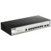 Коммутатор/ DGS-1210-10/ME/B Managed L2 Metro Ethernet Switch 8x1000Base-T, 2x1000Base-X SFP, Surge 6KV, CLI, RJ45 Console, RPS, Dying Gasp