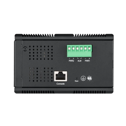 Коммутатор/ ZYXEL RGS200-12P, 12 Port managed PoE Switch, 240 Watt PoE, DIN Rail, IP30, 12-58V DC