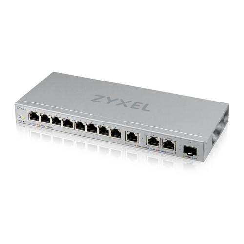 Коммутатор/ Zyxel XGS1250-12 Smart L2 switch , 8xGE, 3x1 / 2.5 / 5 / 10G, 1xSFP +, desktop