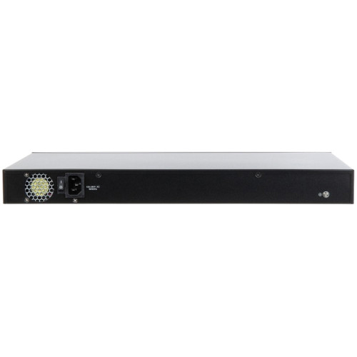 2xCombo 1000 Base-T/SFP 24x 10/100 Base-T（Hi-PoE/PoE+/PoE）IEEE802.3af/IEEE802.3at/Hi-PoE Мощность PoE  240Вт Размеры 440мм×300мм×44мм