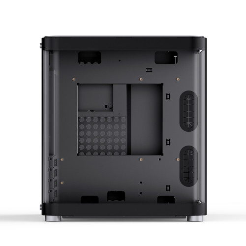 Корпус без блока питания/ Корпус JONSBO TK-1 Black 2.0 MATX без БП, mini-ITX, micro-ATX, черный