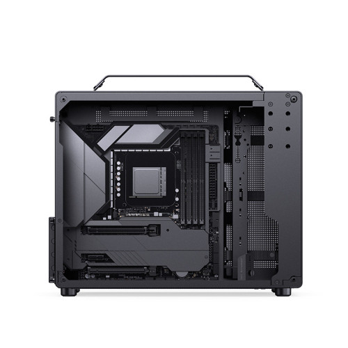 Корпус без блока питания/ Корпус JONSBO Jonsplus Z20 Black MATX без БП, боковая панель из закаленного стекла, mini-ITX, micro-ATX, черный