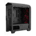 Компьютерный корпус, без блока питания mATX/ Gamemax Centauri BG H601 mATX case, black, w/o PSU, w/1xUSB3.0+1xUSB2.0+HD-Audio, w/1x12mm Blue Led fan