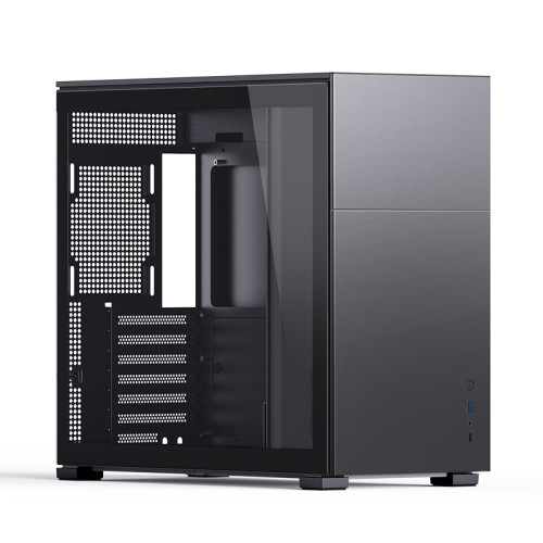 Корпус без блока питания/ Корпус JONSBO D41 STD Black ATX без БП, боковая панель из закаленного стекла, mini-ITX, micro-ATX, ATX, черный