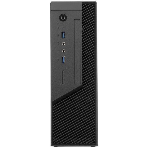 Корпус с блоком питания 250Вт./ Сase Foxline mITX 250W TFX, 2xUSB3.0, Black/Black Trim, powercord