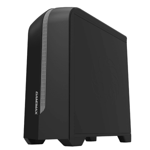 Компьютерный корпус, без блока питания mATX/ Gamemax Centauri BG H601 mATX case, black, w/o PSU, w/1xUSB3.0+1xUSB2.0+HD-Audio, w/1x12mm Blue Led fan