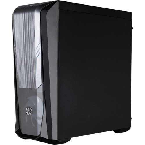 Корпус без блока питания/ Cooler Master MasterBox 500, 3 x 120 Fan, w/o PSU, Black, 2 x 3.5 Jack, 2 x USB 3.2 Gen1 Type-A , RGB , Mid-Tower