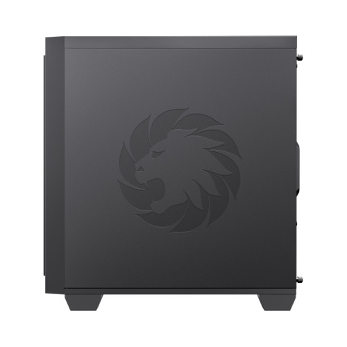 Компьютерный корпус, без блока питания mATX/ Gamemax M61 mATX case, black, w/o PSU, w/1xUSB3.0+1xType-C, w/1x12cm rear fan