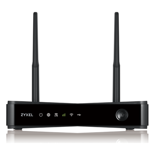 Маршрутизатор/ ZYXEL LTE3301 Indoor LTE Router, 802.11ac (2,4 и 5 GHz) up to 300+867 Mb/s, LTE/3G/2G, 2 SMA-F for external LTE antennas, 4xLAN GE (1xWAN GE), 1xUSB2.0