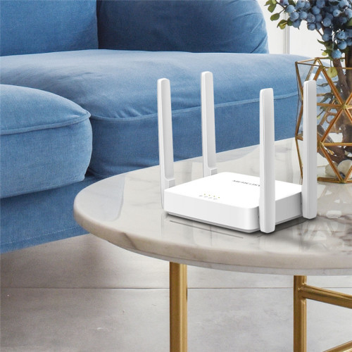 Маршрутизатор/ AC1200 dual-Band Gb Wi-Fi router, 1 10/100 Mbits WAN + 2 10/100 Mbits LAN , 4 5dBi external antennas