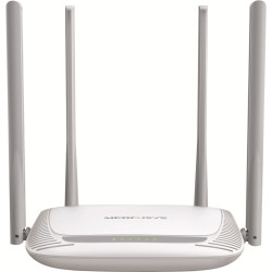 Маршрутизатор/ N300 Wi-Fi router, 2.4 GHz, 1 WAN port 10/100Mbps + 3-port LAN 10/100 Mbps, 4 fixed antenna