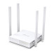 Маршрутизатор/ AC750 Wireless Dual Band Router, 433 at 5 GHz +300 Mbps at 2.4 GHz, 802.11ac/a/b/g/n, 1 port WAN 10/100 Mbps + 4 ports LAN 10/100 Mbps, 3 fixed antennas, L2TP Russia/PPTP Russia/PPPoE Russia support, IGMP Snooping/Proxy, Bridge and 802.1Q T