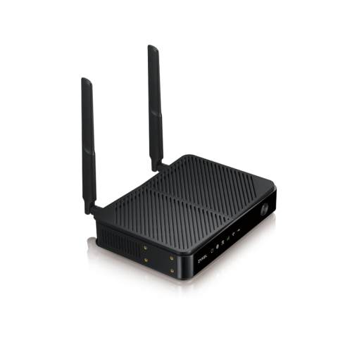 Маршрутизатор/ ZYXEL LTE3301 Indoor LTE Router, 802.11ac (2,4 и 5 GHz) up to 300+867 Mb/s, LTE/3G/2G, 2 SMA-F for external LTE antennas, 4xLAN GE (1xWAN GE), 1xUSB2.0