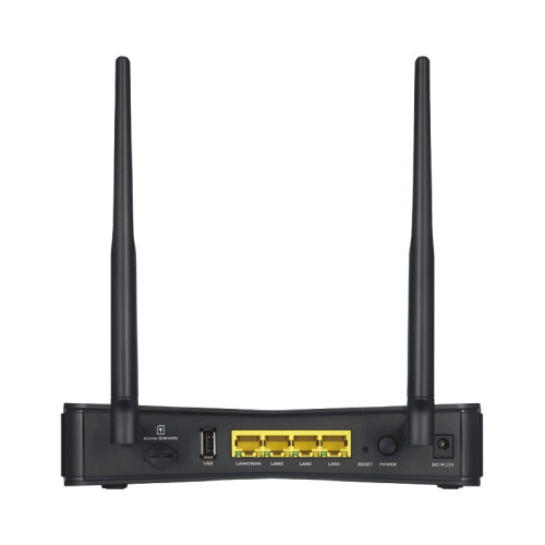 Маршрутизатор/ Zyxel NebulaFlex Pro LTE3301-PLUS LTE Cat.6 Wi-Fi router  (SIM inserted), 1xLAN/WAN GE, 3x LAN GE, 802.11ac (2.4 and 5 GHz) up to 300+867 Mbps, 1xUSB2. 0, 2 SMA-F connectors (for external LTE antennas)