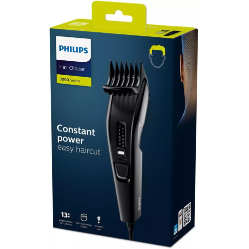 Машинка для стрижки Philips/ Машинка для стрижки волос. 13 установок длины, питание от сети.