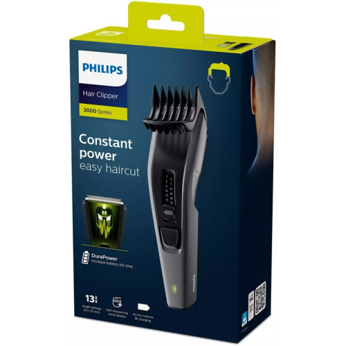 Машинка для стрижки Philips/ Машинка для стрижки волос, series 3000, 13 установок длины, 45 мин. автономной работы