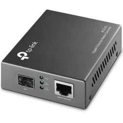 Конвертер/ 10/100/1000Mbps RJ45 to 1000Mbps SFP slot supporting MiniGBIC modules, switching Power Adapter, chassis mountable