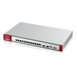 Межсетевой экран/ ZYXEL ZyWALL USG FLEX 700, Rack, Firewall 12 configurable (LAN / WAN) GE ports, 2xSFP, 2xUSB3.0, AP Controller (8/264), Device HA Pro