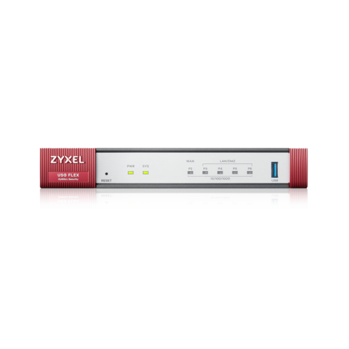 Межсетевой экран/ Zyxel USG FLEX 100AX Firewall, 1xWAN GE, 4xLAN/DMZ GE, Wi-Fi 6 (AX1800), 1xUSB3.0, AP Controller (8/24), NebulaFlex