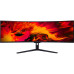 Монитор/ ACER EI491CURSBMIIPPHX 49'', ZeroFrame Yes, Curved 1800R Black, 32:9, VA, 5120x1440, 4ms, 350, 400cd, 120Hz, 2xHDMI(2.0) + 2xDP(1.4) + Audio Out, Speakers 3Wx2, sync: FreeSync Premium Pro, hdr: HDR 400, hadj 95