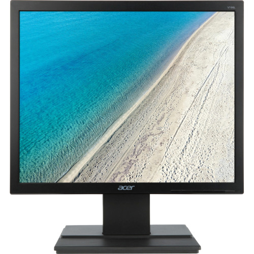 Монитор/ ACER V196LBbmi 19'', Black Matt, 5:4, IPS, 1280x1024, 100M:1, 5ms, 250cd, 75Hz, 1xVGA + 1xHDMI, Speakers 1Wx2