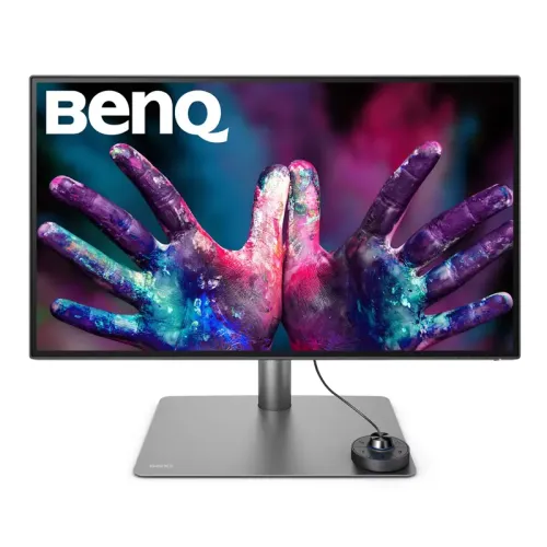 Benq PD2725U 27'', 3840x2160, IPS,  60Hz, 1200:1, 400cd, 5ms, 2*HDMI, DP; 4*USB 3.0; Thunderbolt 3, Speakers, Height adj 150, Pivot, 100% sRGB, Flicker-free;Low Blue Light, Calibration Report, 3Y, Grey