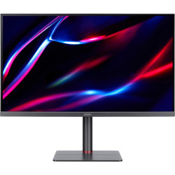 Монитор/ ACER XV275Kymipruzx 27'', ZeroFrame, Darkgrey, 16:9, IPS, 3840x2160, 1 / 0,5ms, 400cd, 60Hz, 1xHDMI(2.0) + 1xDP(1.4) + 1xUSB3.1 Type-C(PD65W) + USB2.0x2 + USB-B(2Up 2Down) + Audio Out, Speakers 3Wx2, FreeSync Premium, HDR 400, H.Adj. 110, Delta E