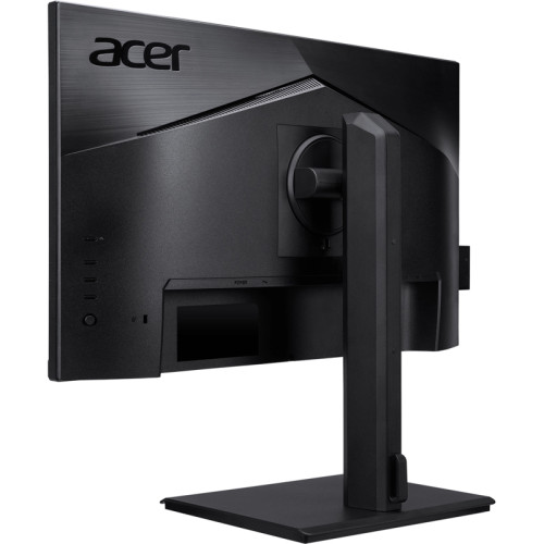 Монитор/ ACER B277EBMIPRZXV 27'', ZeroFrame Yes, Black Matt, 85% PCR, 5% OBP, 16:9, IPS, 1920x1080, 4ms, 250cd, 100Hz, 1xVGA + 1xHDMI(1.4) + 1xDP(1.2) + Audio in/out + USB3.2x4 (1up 4down), Speakers 2Wx2, sync: FreeSync, hadj 150