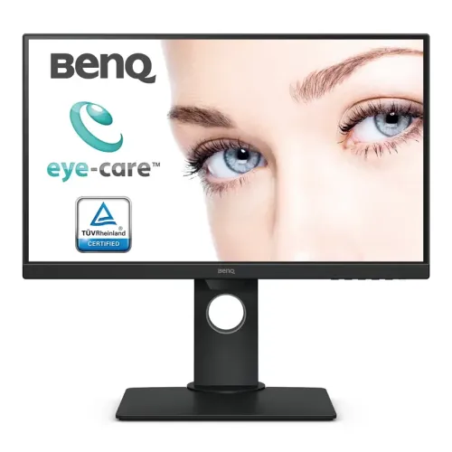 Benq GW2480T 23.8'', 1920x1080, IPS,  60Hz, 20M:1, 250cd, 5ms, HDMI, DP, Speakers, Height adj 140, Pivot, Flicker-free;Low Blue Light, 3Y, Black