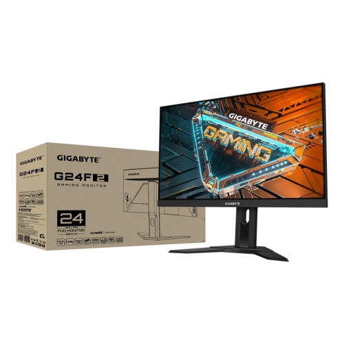 Монитор GIGABYTE G24F 2 EU 9DG24F2-00-1BBEU 23.8'' 1920x1080, IPS, 178/178, 1мс, 165Гц, 300nit, DP/2HDMI, 3USB, HT, 1y